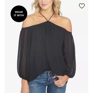 1 STATE OFF THE HOLDER HALTER TOP